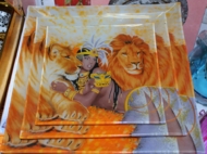 Набор з-х квадратных тарелок для сервировки